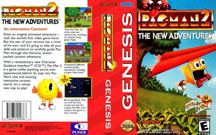 Pac-Man 2: The New Adventures - Sega Genesis | VideoGameX