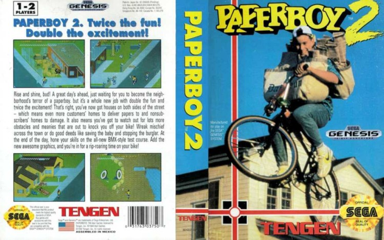Paperboy 2 - Sega Genesis | VideoGameX