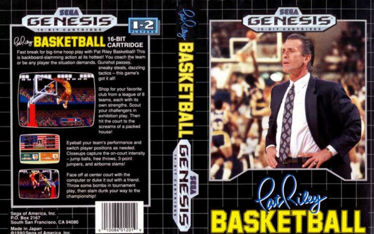 Pat Riley Basketball - Sega Genesis | VideoGameX