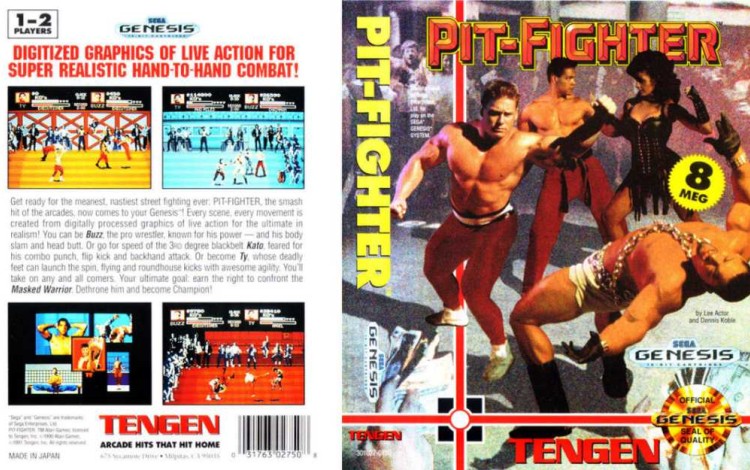 Pit-Fighter: The Ultimate Competition - Sega Genesis | VideoGameX