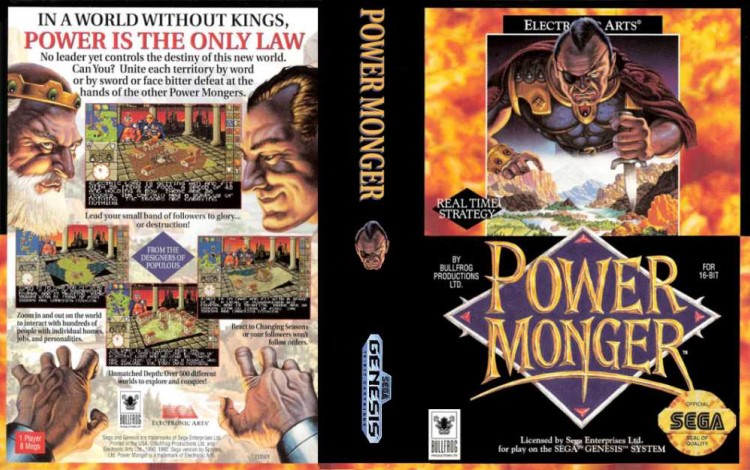 Power Monger - Sega Genesis | VideoGameX