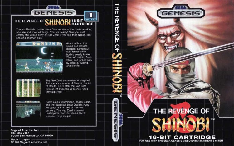 Revenge of Shinobi - Sega Genesis | VideoGameX