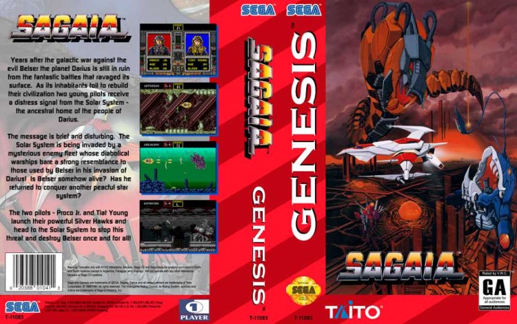 Sagaia - Sega Genesis | VideoGameX