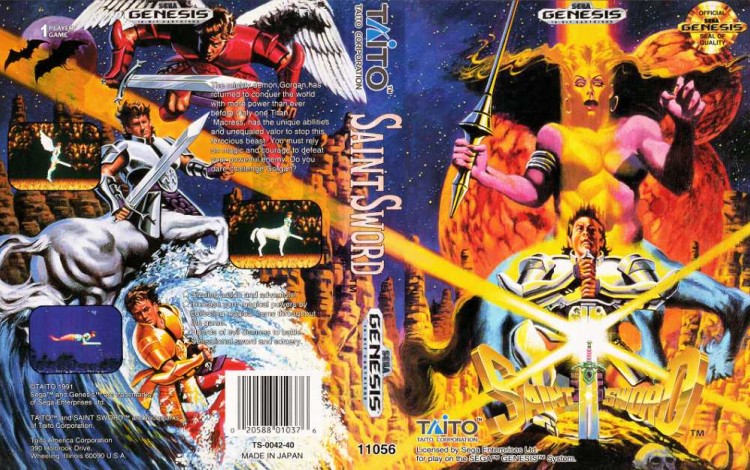 Saint Sword - Sega Genesis | VideoGameX