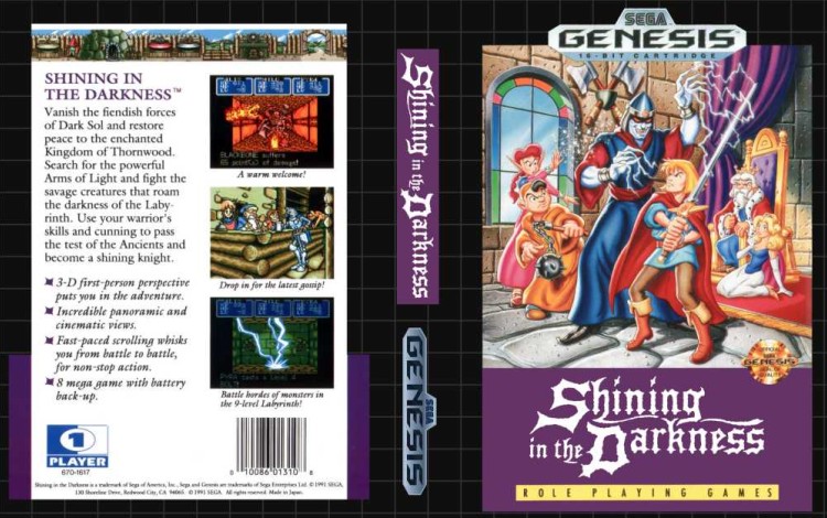 Shining in the Darkness - Sega Genesis | VideoGameX