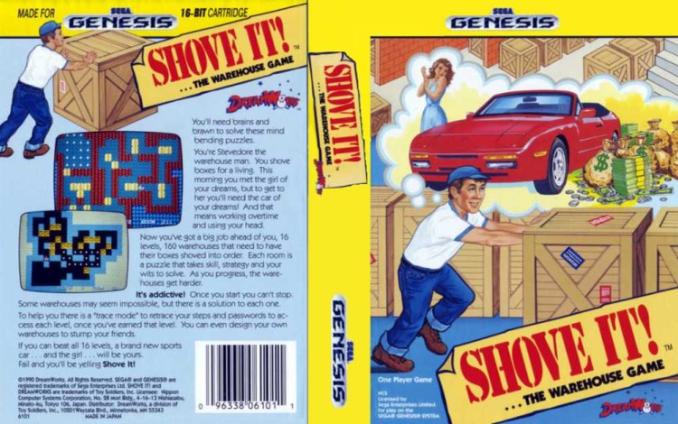 Shove It! ...The Warehouse Game - Sega Genesis | VideoGameX