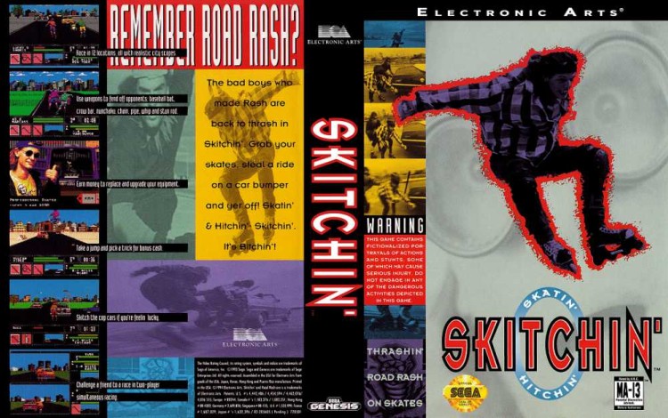 Skitchin' - Sega Genesis | VideoGameX