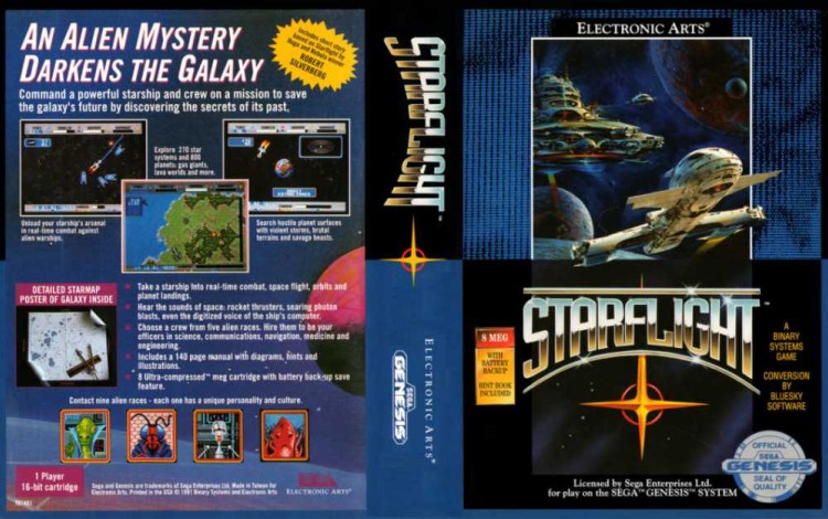 Starflight - Sega Genesis | VideoGameX