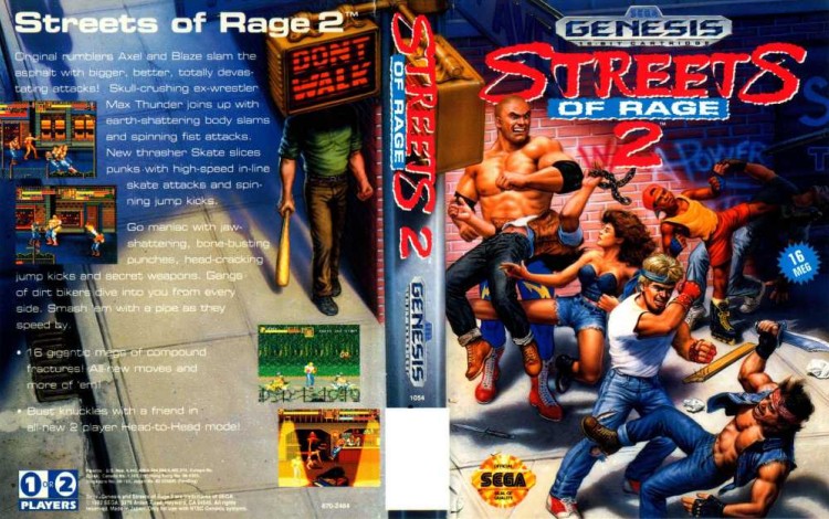 Streets of Rage 2 - Sega Genesis | VideoGameX