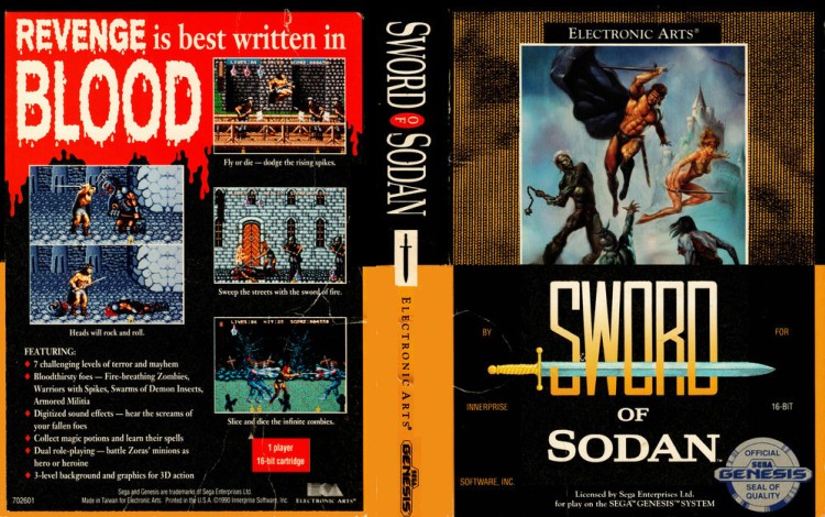 Sword of Sodan - Sega Genesis | VideoGameX