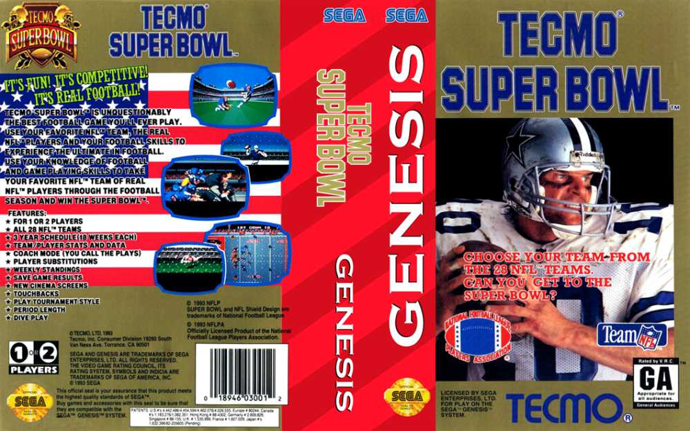 tecmo super bowl