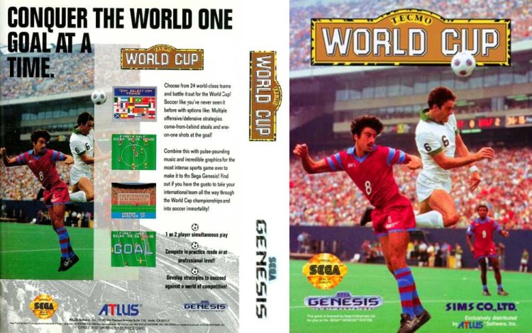 Tecmo World Cup - Sega Genesis | VideoGameX