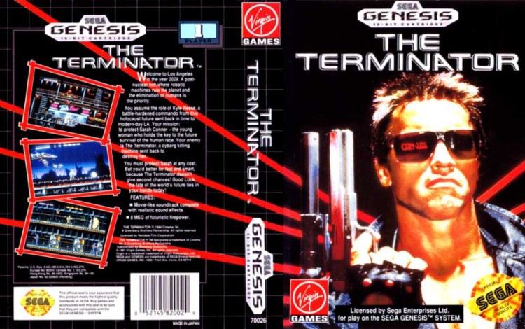 Terminator, The - Sega Genesis | VideoGameX