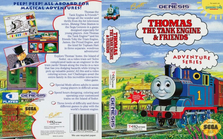 Thomas the Tank Engine & Friends - Sega Genesis | VideoGameX