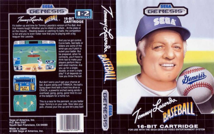 Tommy Lasorda Baseball - Sega Genesis | VideoGameX