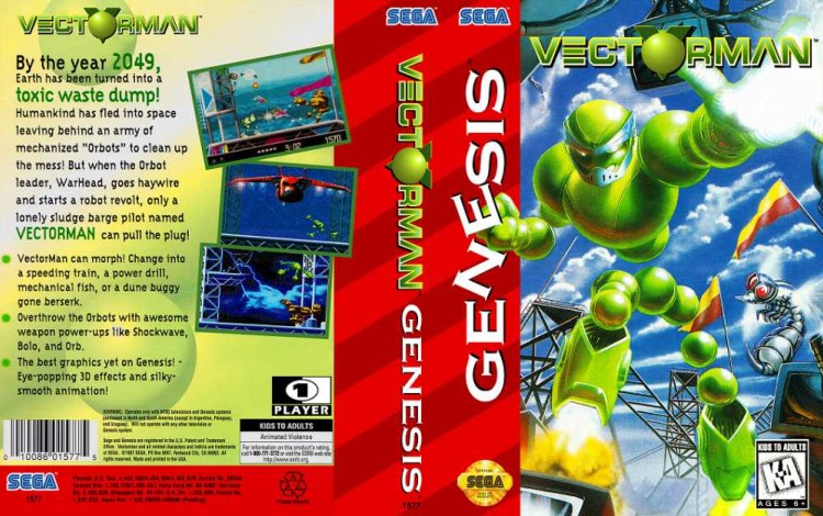 Vectorman - Sega Genesis | VideoGameX