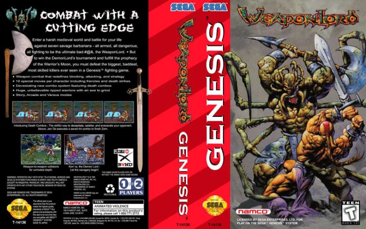 Weaponlord - Sega Genesis | VideoGameX