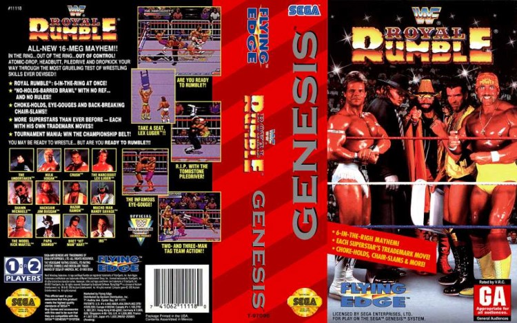 WWF Royal Rumble - Sega Genesis | VideoGameX