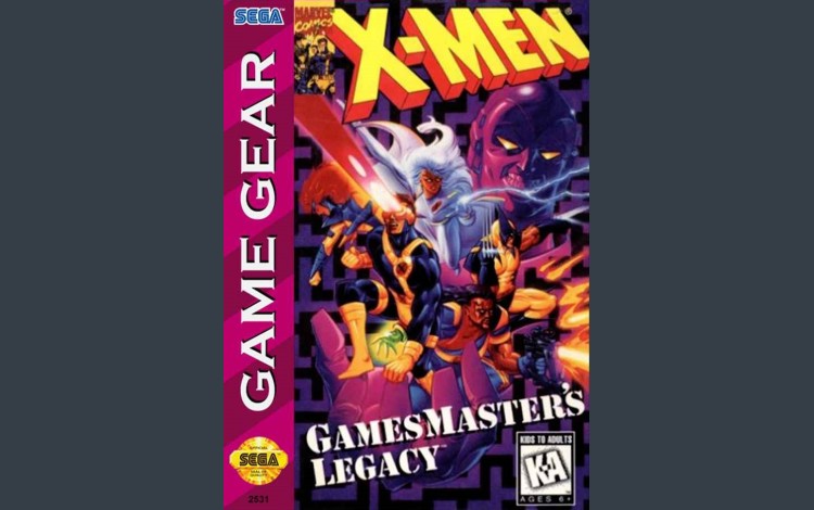 X-Men: GamesMaster's Legacy - Game Gear | VideoGameX