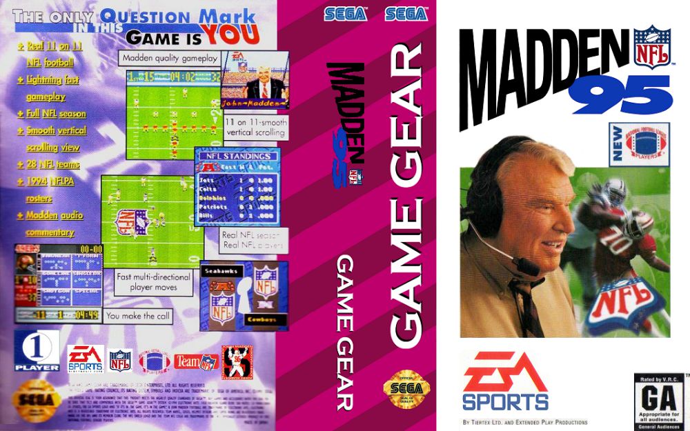 madden 95 sega