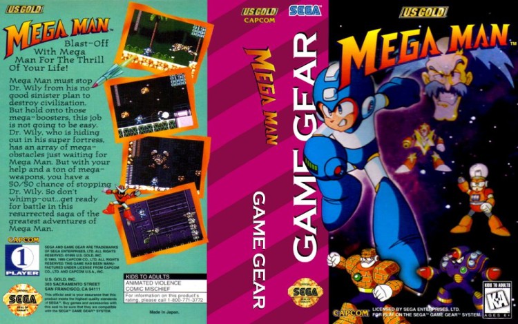 Mega Man - Game Gear | VideoGameX