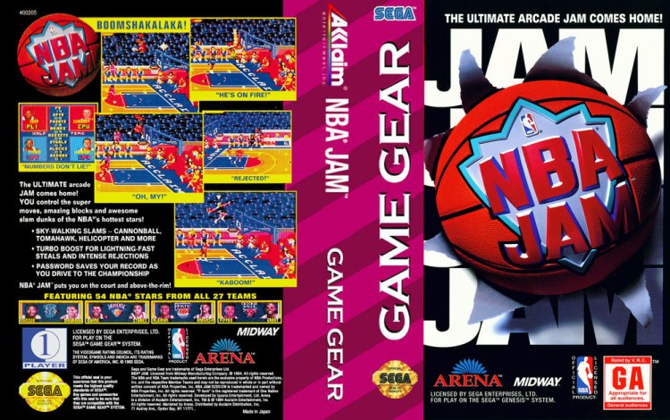 NBA Jam - Game Gear | VideoGameX