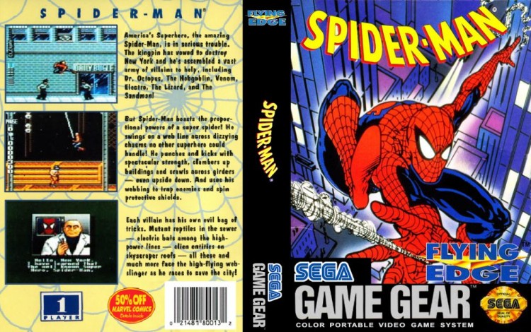 Spider-Man - Game Gear | VideoGameX