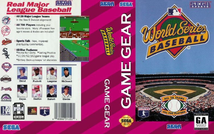 World Series Baseball - Game Gear | VideoGameX