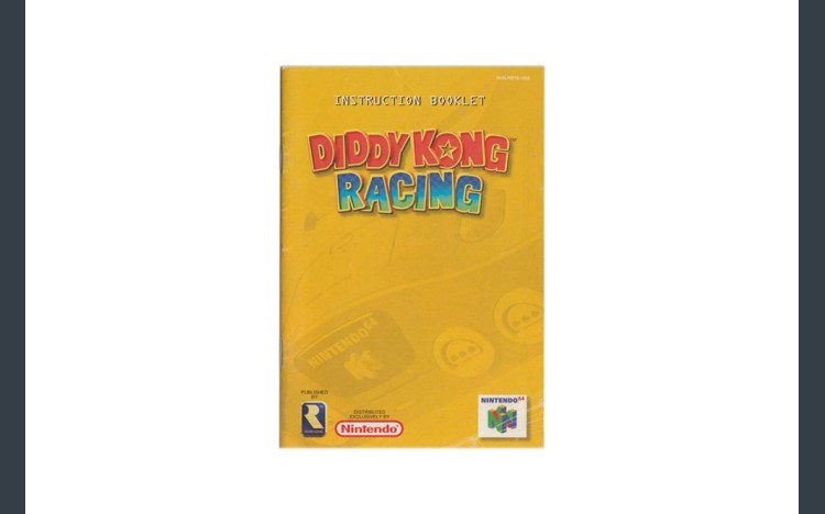 Diddy Kong Racing Nintendo 64 Instruction Manual - Manuals | VideoGameX