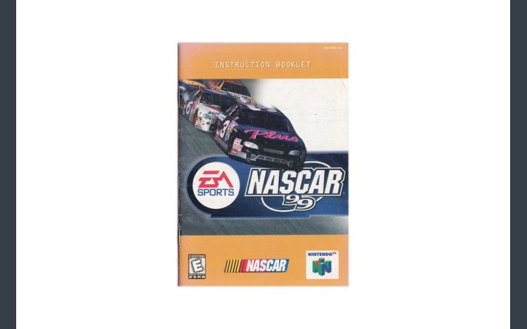 NASCAR 99 Nintendo 64 Instruction Manual - Manuals | VideoGameX