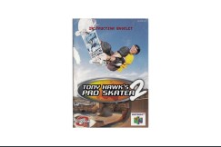 Tony Hawk's Pro Skater 2 Nintendo 64 Instruction Manual - Manuals | VideoGameX