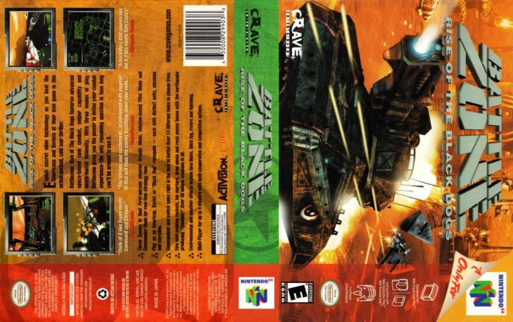 Battlezone: Rise of the Black Dogs - Nintendo 64 | VideoGameX