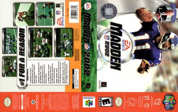 Madden NFL 2002 - Nintendo 64 | VideoGameX