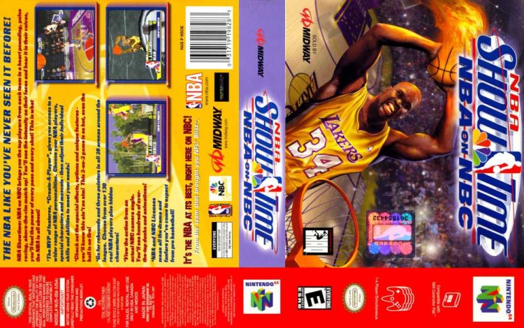 NBA Showtime: NBA on NBC - Nintendo 64 | VideoGameX