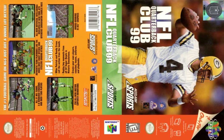 NFL Quarterback Club '99 - Nintendo 64 | VideoGameX