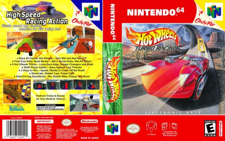 Hot Wheels Turbo Racing - Nintendo 64 | VideoGameX