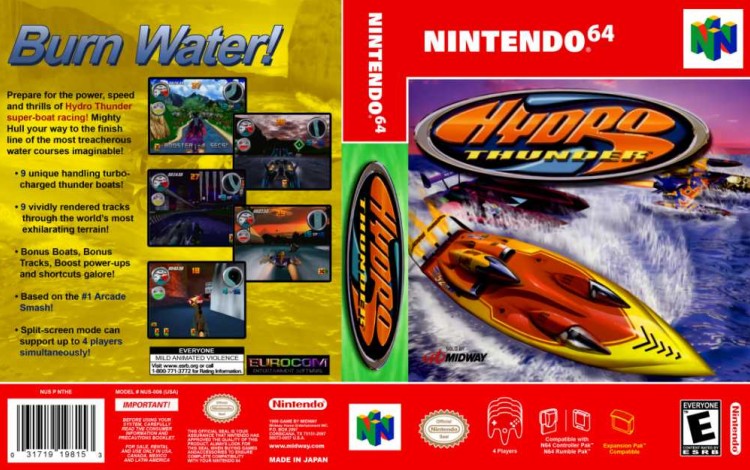 Hydro Thunder - Nintendo 64 | VideoGameX