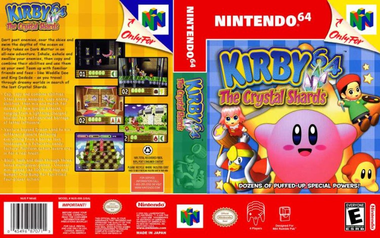 Kirby 64: Crystal Shards - Nintendo 64 | VideoGameX