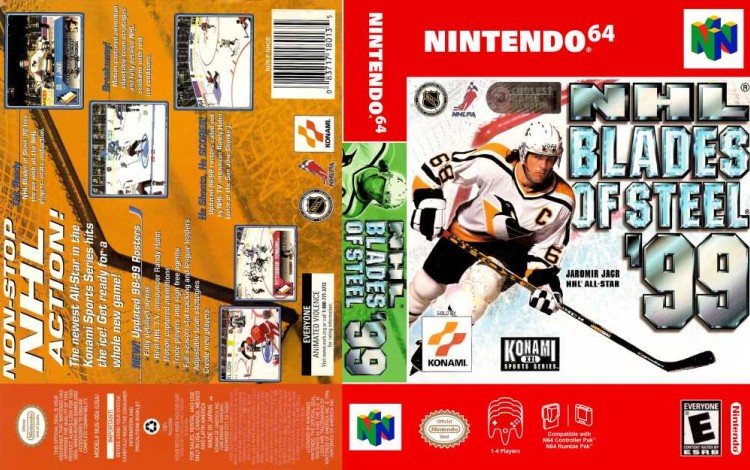 NHL Blades of Steel '99 - Nintendo 64 | VideoGameX