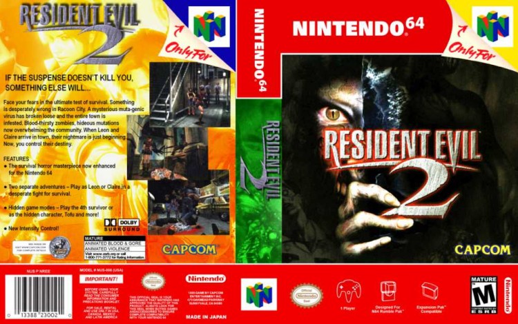 Resident Evil 2 - Nintendo 64 | VideoGameX