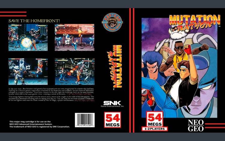 Mutation Nation - Neo Geo AES | VideoGameX