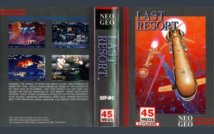 Last Resort  [Euro Edition] - Neo Geo AES | VideoGameX