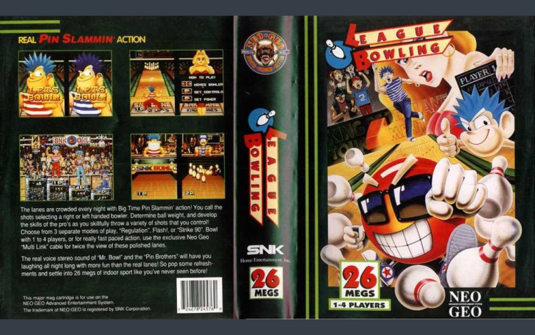 League Bowling - Neo Geo AES | VideoGameX