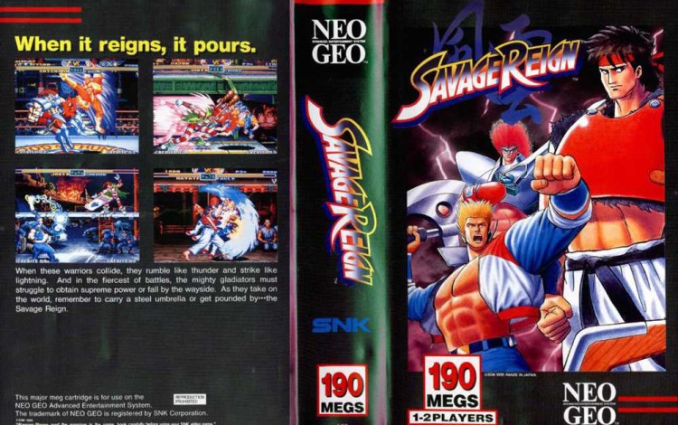 Savage Reign - Neo Geo AES | VideoGameX