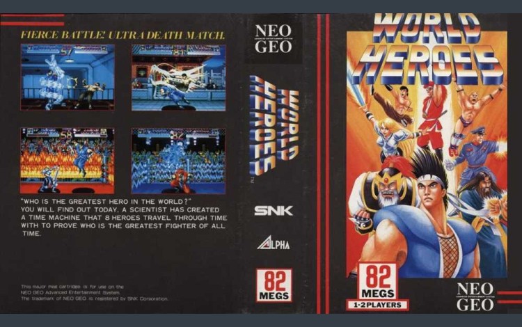 World Heroes - Neo Geo AES | VideoGameX