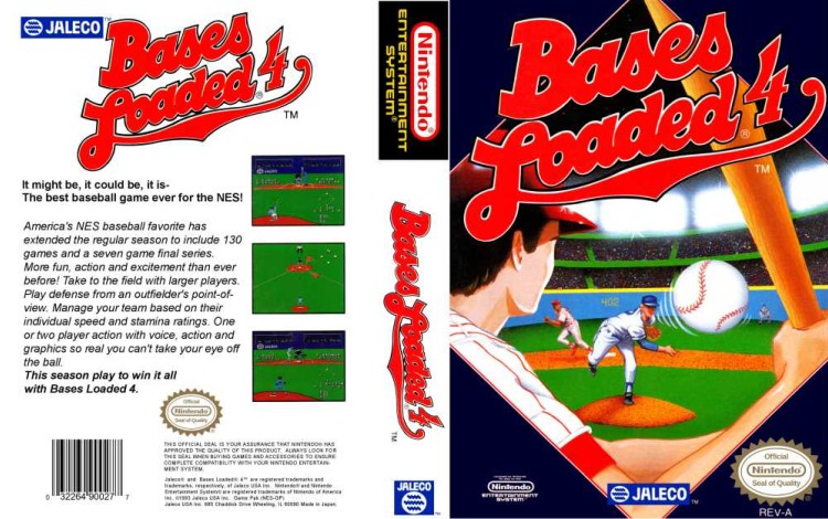 Bases Loaded 4 - Nintendo NES | VideoGameX