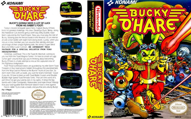 Bucky O'Hare - Nintendo NES | VideoGameX