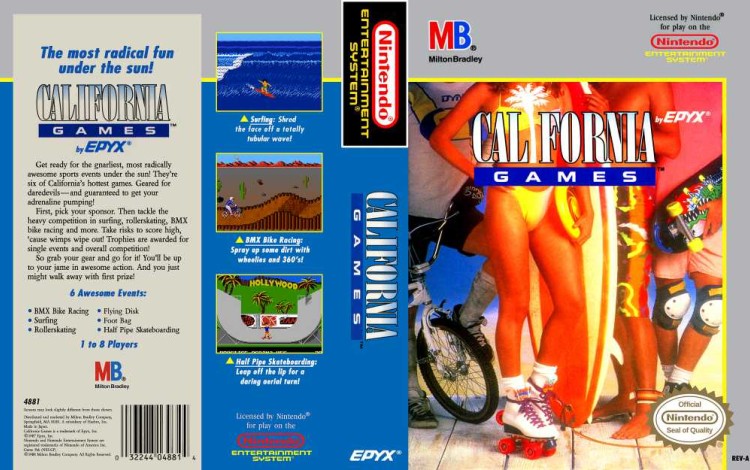 California Games - Nintendo NES | VideoGameX