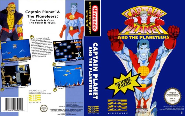 Captain Planet and the Planeteers - Nintendo NES | VideoGameX