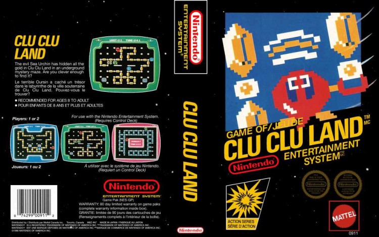 Clu Clu Land - Nintendo NES | VideoGameX